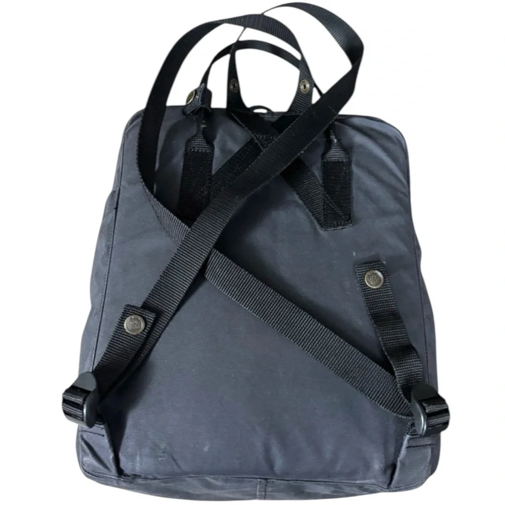 Fjallraven Kanken Laptop 13 Black Backpack Commuter Travel School Bag